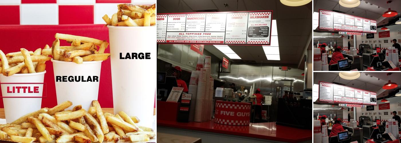 Five Guys Menu