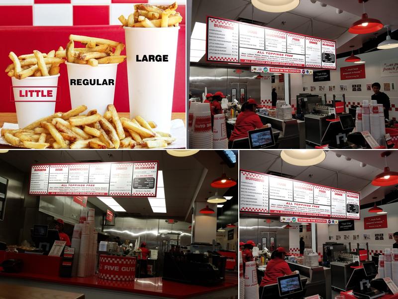 Five Guys Menu