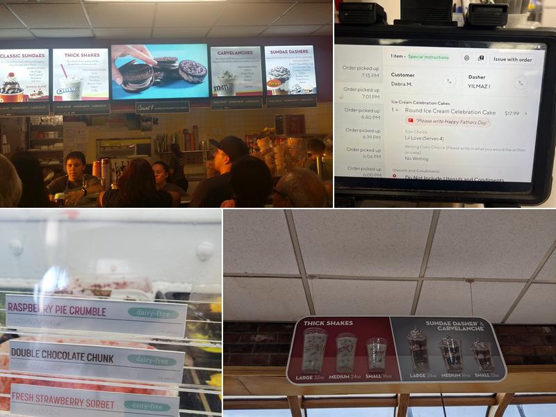 Carvel Menu