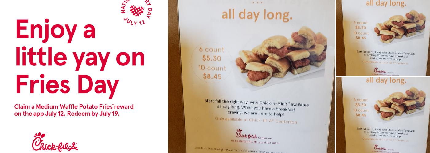Chick-fil-A Menu