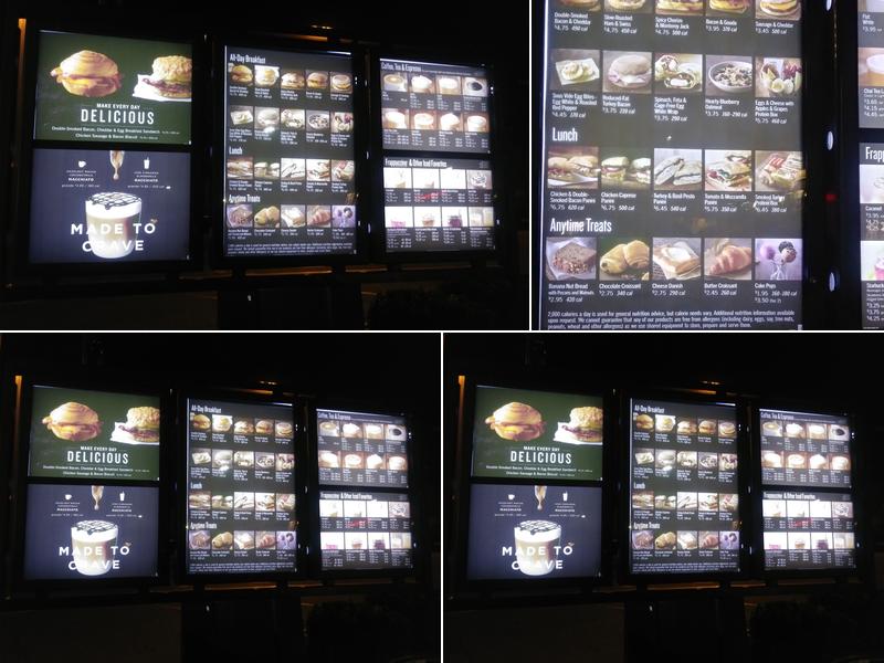 Starbucks Menu