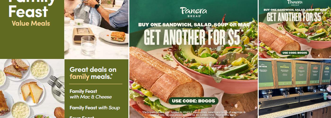 Panera Bread Menu