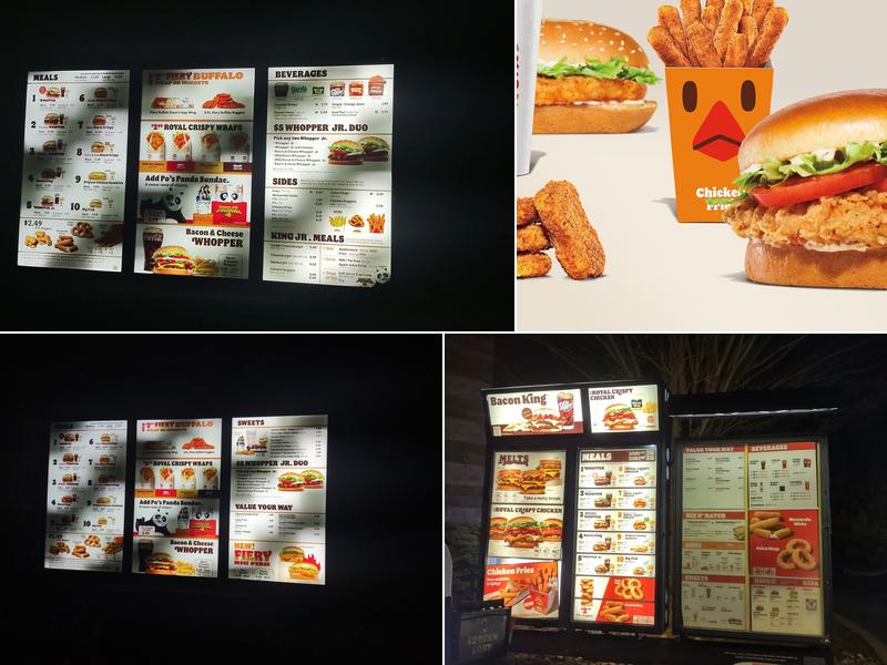 Burger King Menu