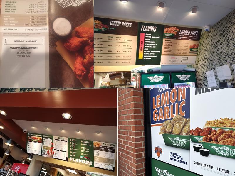 Wingstop Menu