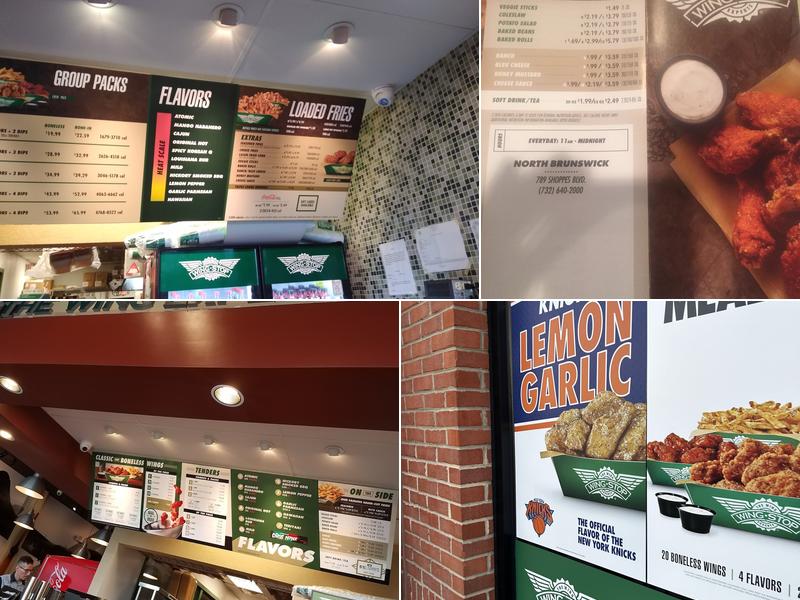Wingstop Menu