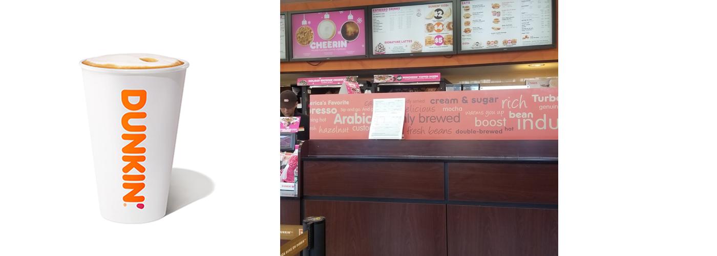 Dunkin' Menu