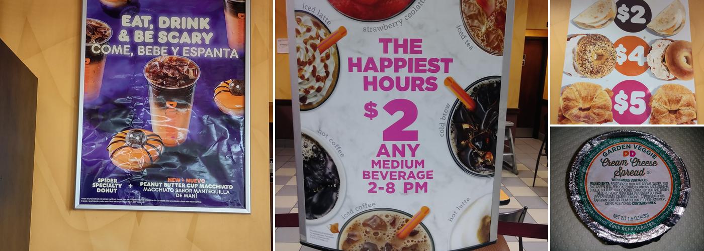 Dunkin' Menu