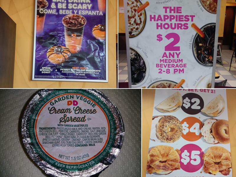 Dunkin' Menu
