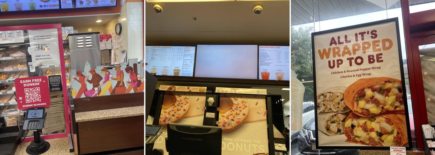 Dunkin' Menu