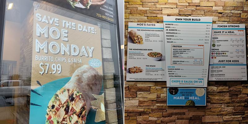 Moe's Southwest Grill Menu