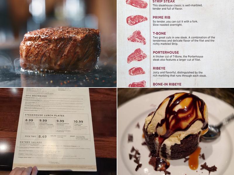 LongHorn Steakhouse Menu
