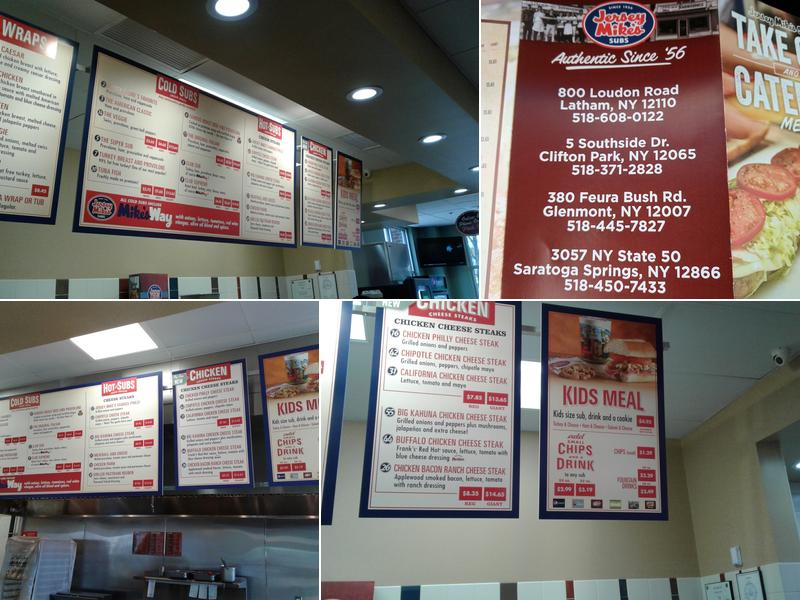 Jersey Mike's Subs Menu