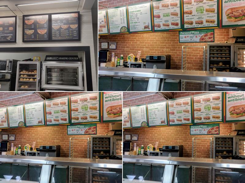 Subway Menu