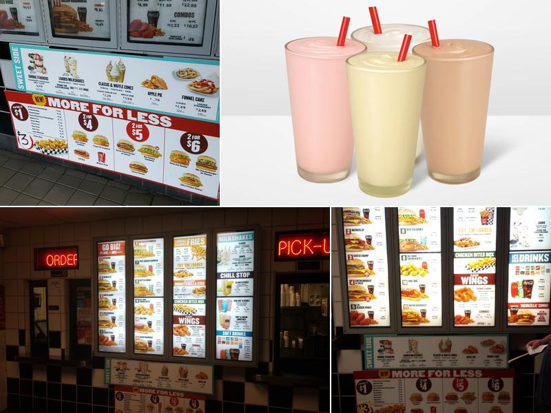 Checkers Menu