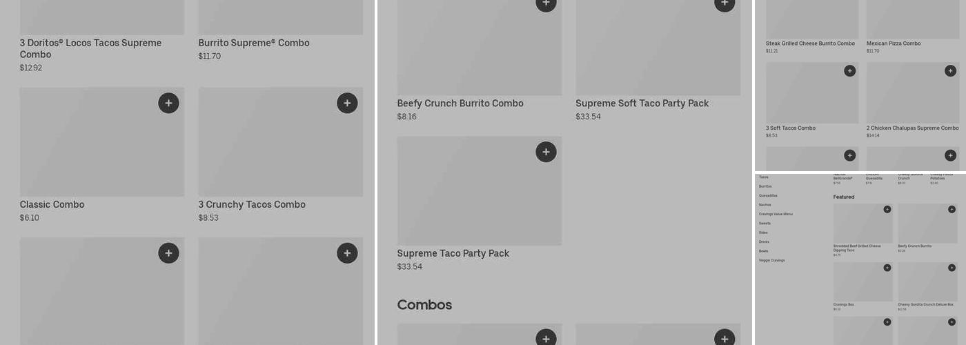 Taco Bell Menu