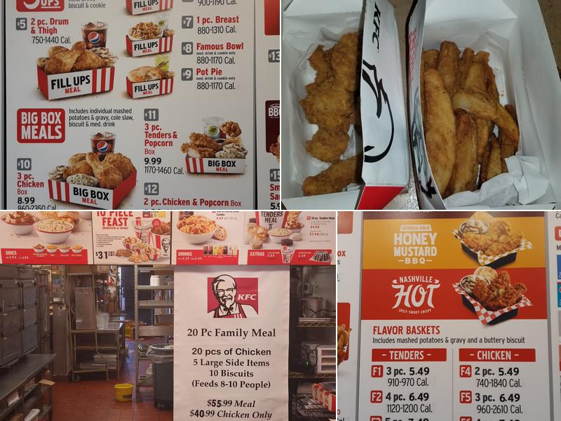 KFC Menu