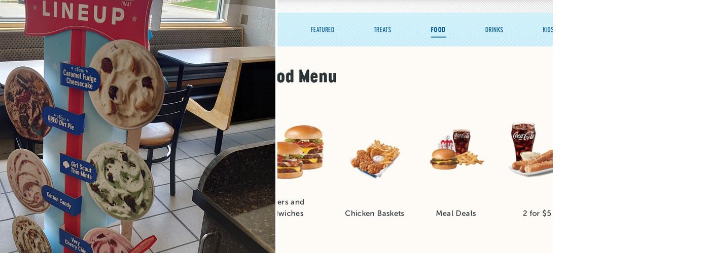 Dairy Queen Grill & Chill Menu