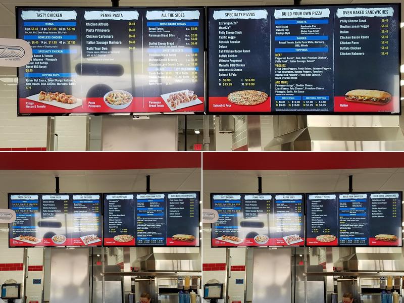 Domino's Pizza Menu