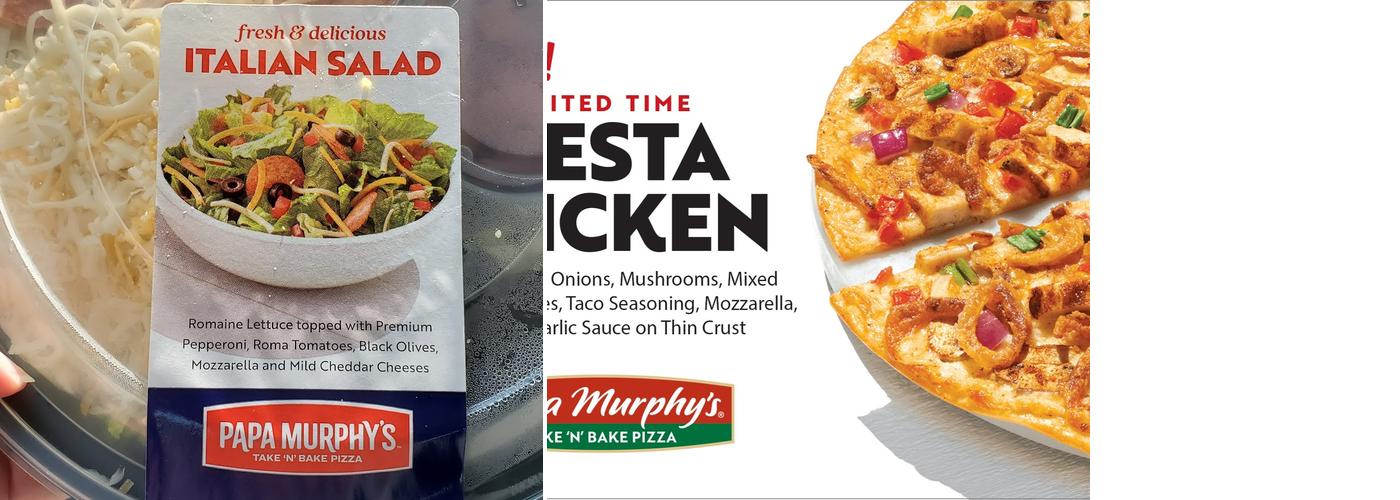 Papa Murphy's | Take 'N' Bake Pizza Menu