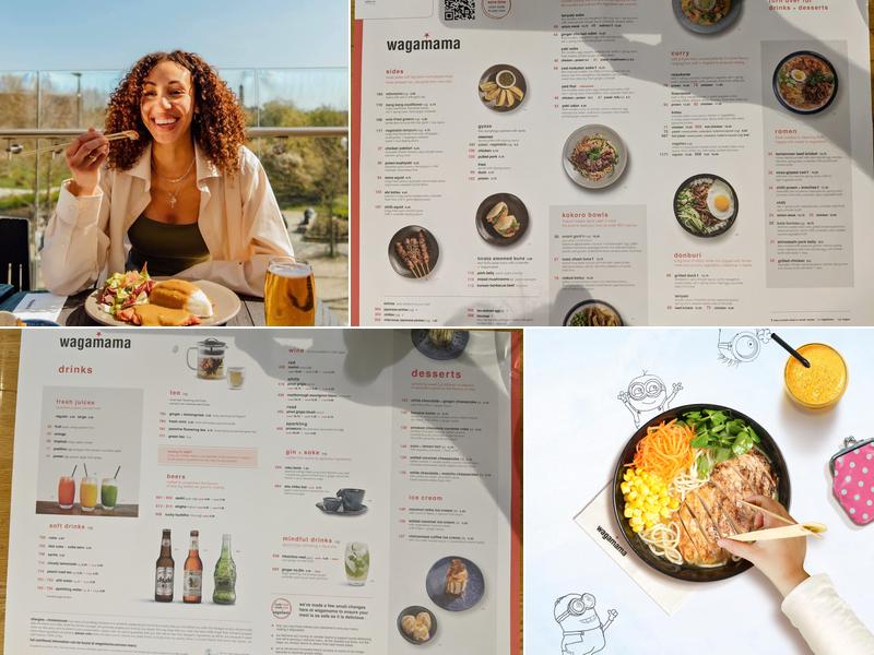 wagamama finchley road o2 centre Menu