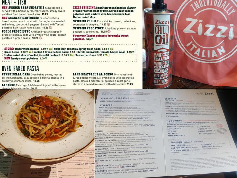 Zizzi - Kingston Menu