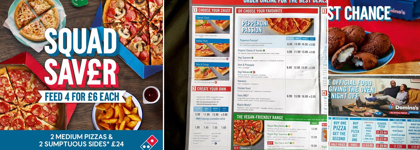 Domino's Pizza - Langley Menu