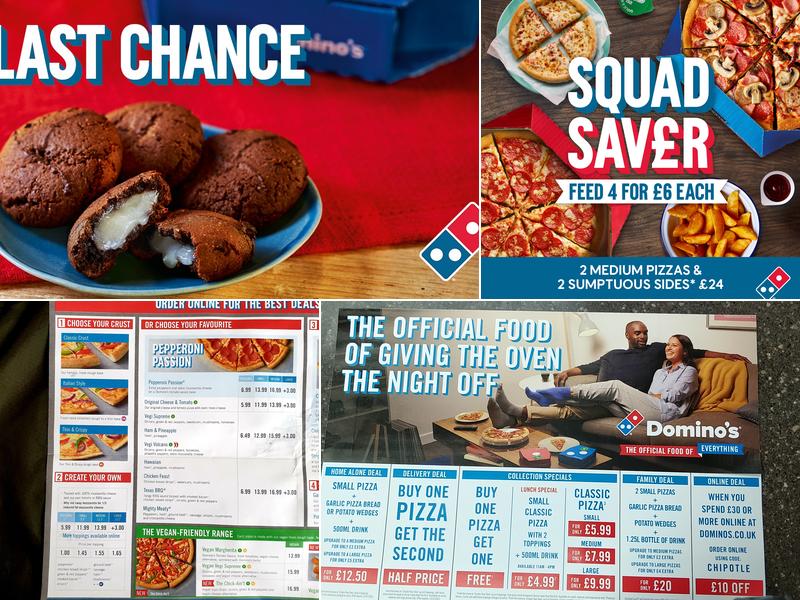 Domino's Pizza - Langley Menu