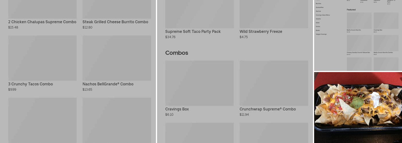 Taco Bell Menu