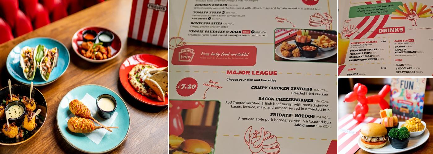 TGI Fridays - Enfield Menu