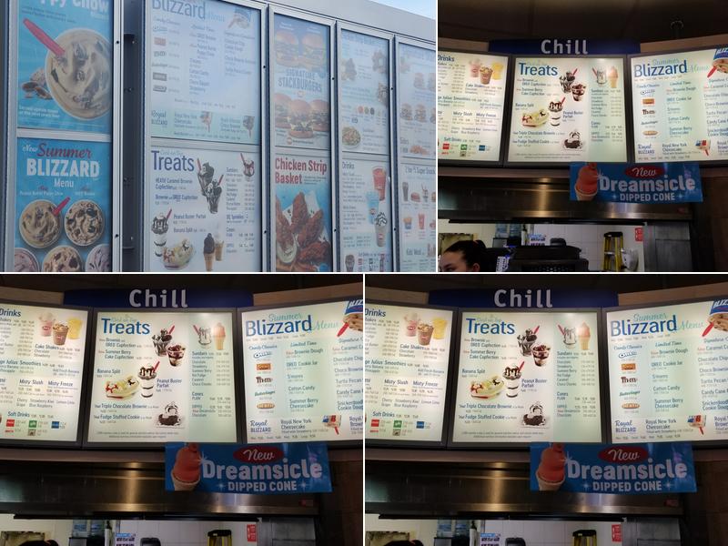 Dairy Queen Grill & Chill Menu