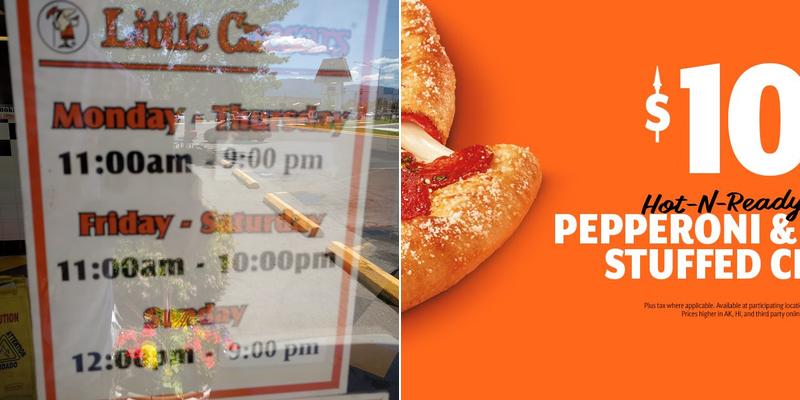 Little Caesars Pizza Menu