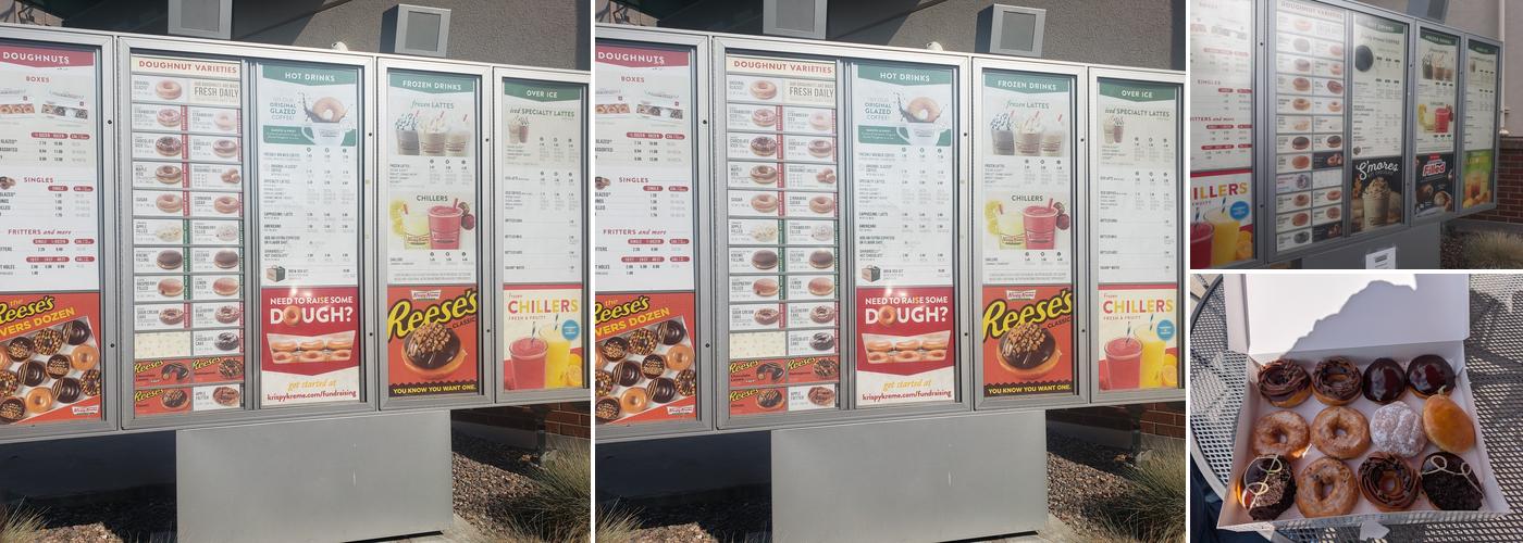Krispy Kreme Menu
