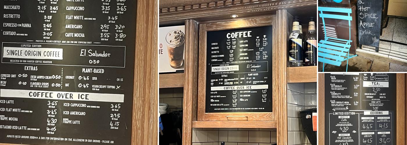 CaffÃ¨ Nero Menu