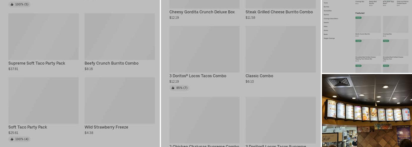 Taco Bell Menu