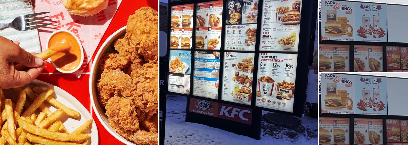 KFC Menu
