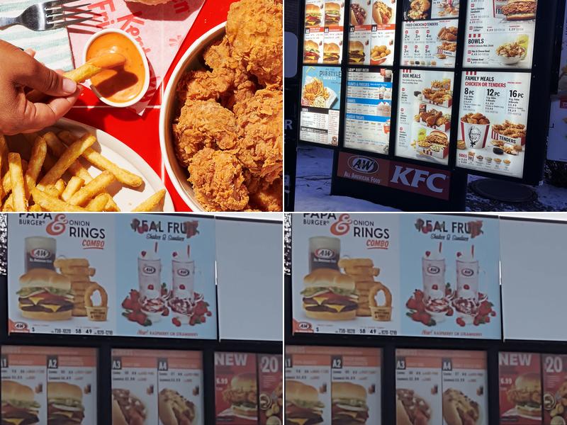 KFC Menu