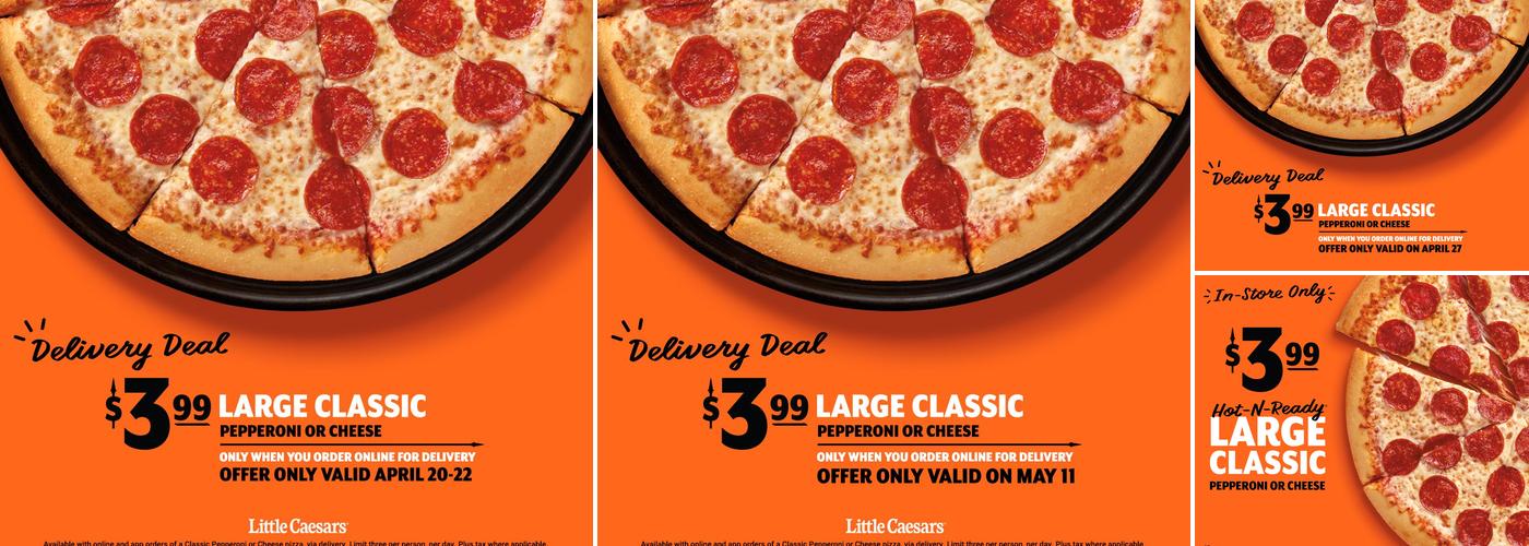 Little Caesars Pizza Menu