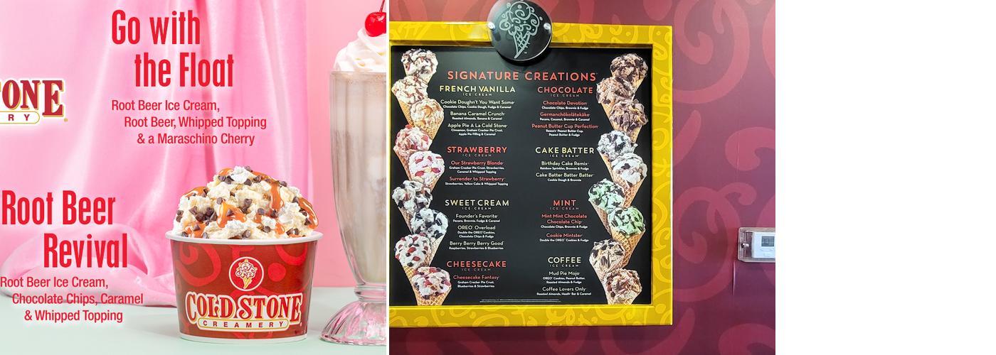 Cold Stone Creamery Menu