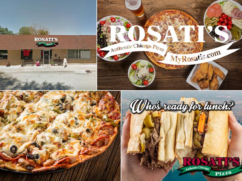Rosati's Pizza 186 E Main St, Braidwood