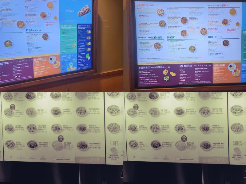 Noodles and Company Menu