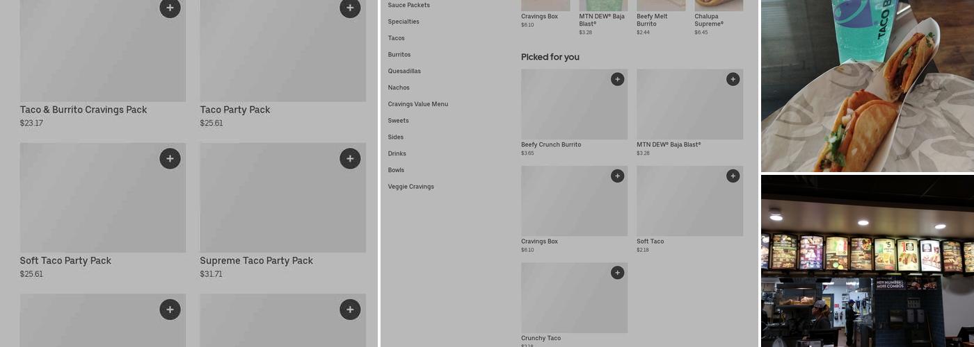 Taco Bell Menu