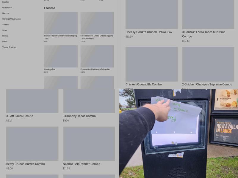 Taco Bell Menu