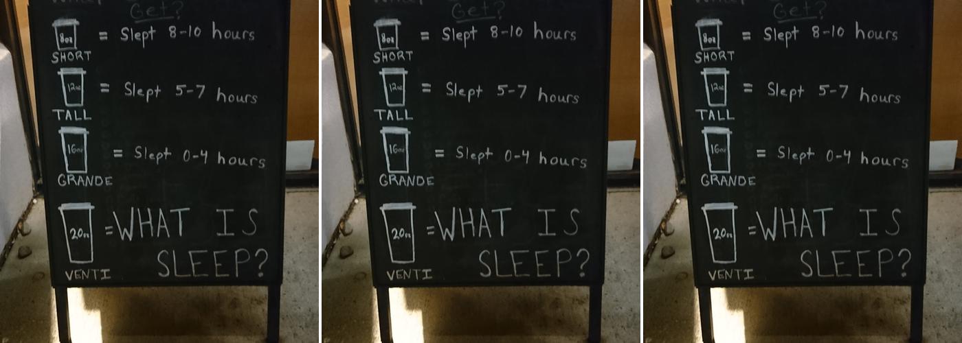 Starbucks Menu