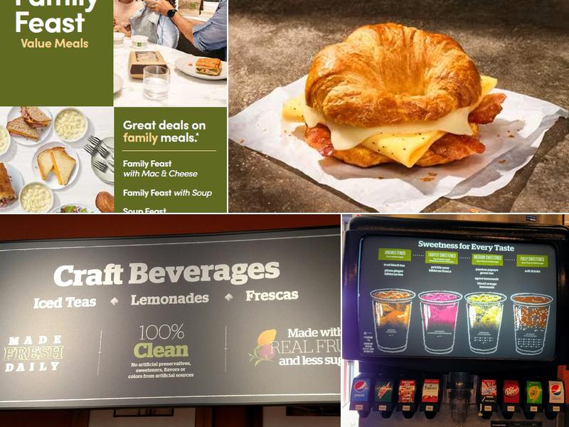 Panera Bread Menu