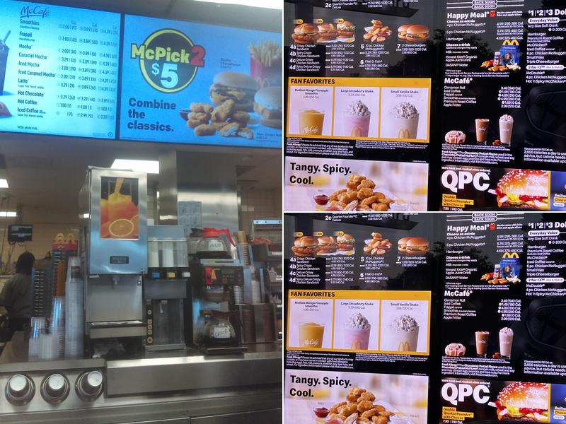 McDonald's Menu