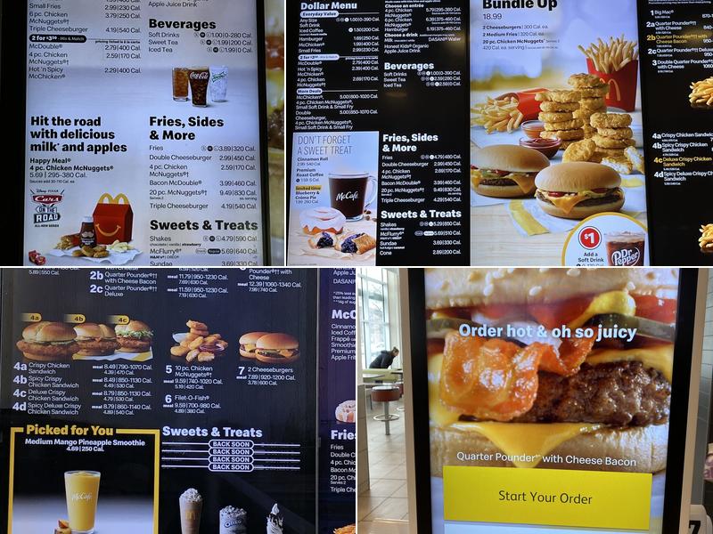 McDonald's Menu