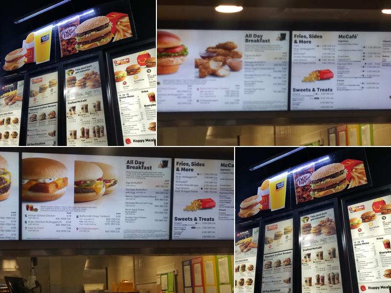 McDonald's Menu
