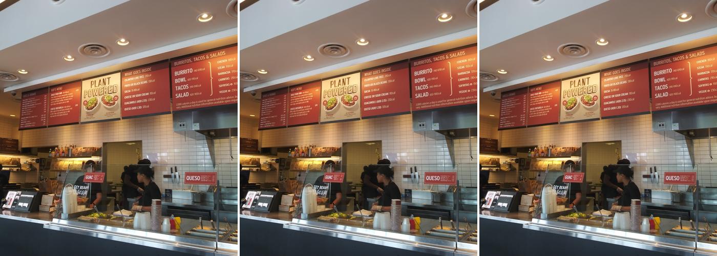 Chipotle Mexican Grill Menu