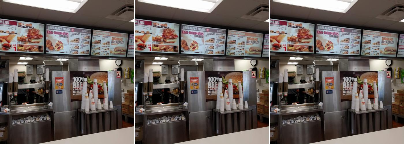 Burger King Menu