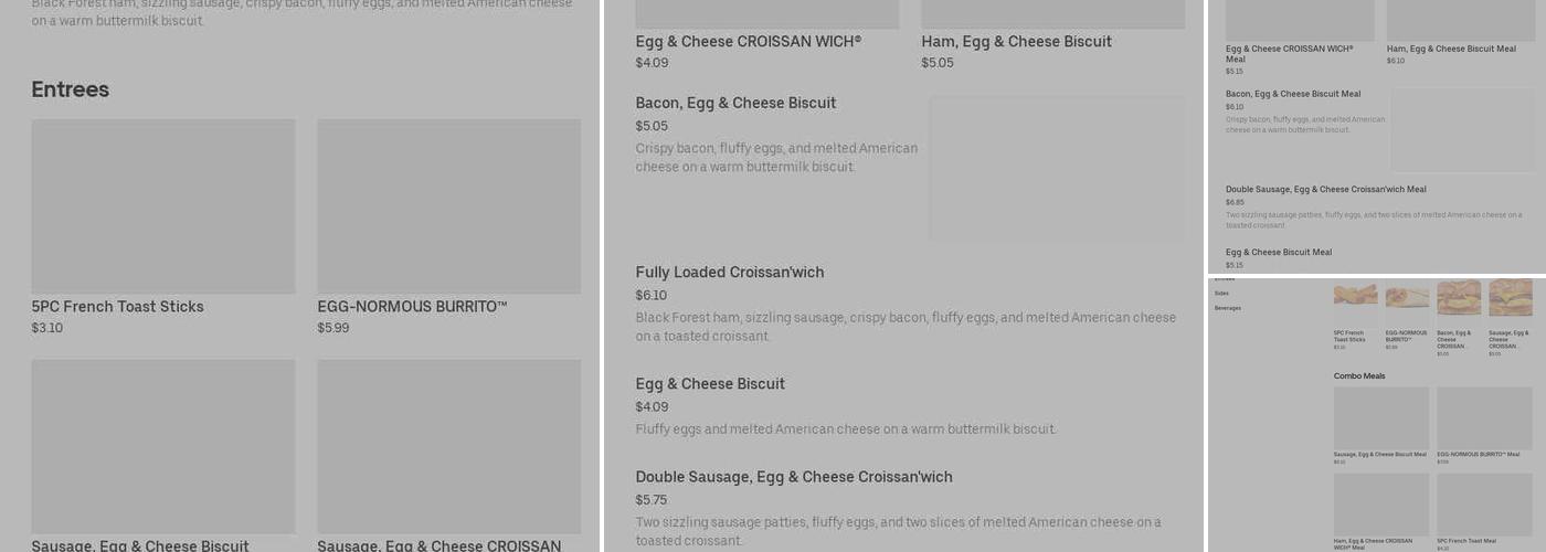 Burger King Menu